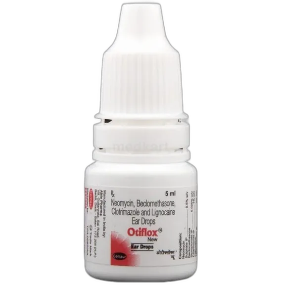 otiflox ear drops 5 ml